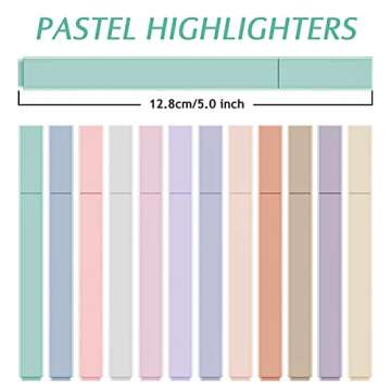 Colpart Pastel Aesthetic Highlighters - 12 Colors