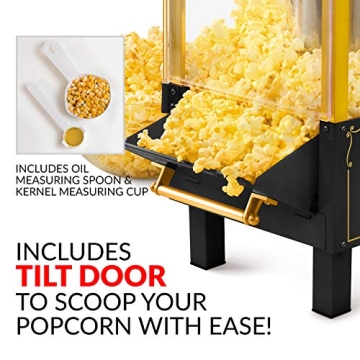 Vintage Table-Top Popcorn Maker, 10 Cups, Easy to Use