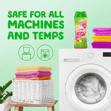 Gain In-Wash Laundry Scent Booster Beads, Happy Scent, 24 oz