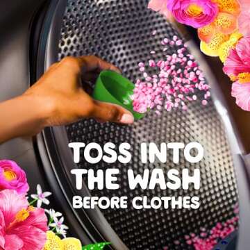 Gain In-Wash Laundry Scent Booster Beads, Happy Scent, 24 oz