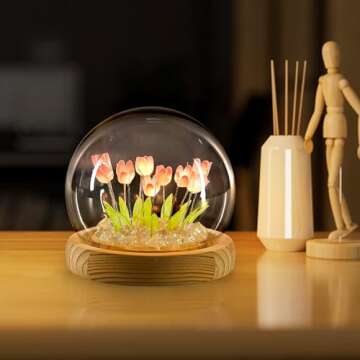 ONXE Tulip Night Light - Mothers Day Gift for Mom