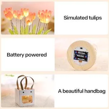 ONXE Tulip Night Light - Mothers Day Gift for Mom