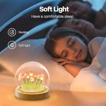 ONXE Tulip Night Light - Mothers Day Gift for Mom