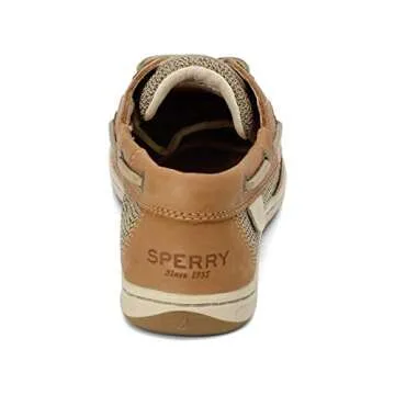Sperry Womens Koifish Boat Shoe, Linen/Oat, 7 Narrow