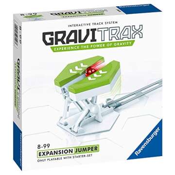 Ravensburger GraviTrax Jumper Accessory - Essential Marble Run Expansion | STEM Education Toy | Crafted for Kids Age 8 and Up | Compatible with All GraviTrax Sets | 2019 Toy of The Year Finalist