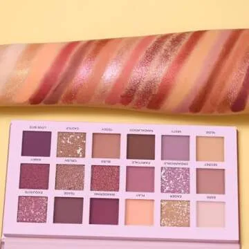 UCANBE 18 Colors Nude Eyeshadow Palette for Glam Looks
