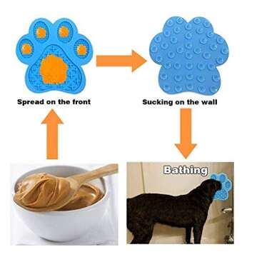 Dog Licking Mat - Calming Peanut Butter Feeder for Pets