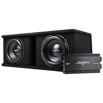 Skar Audio Dual 12" 2400W SDR Subwoofer Bass Package