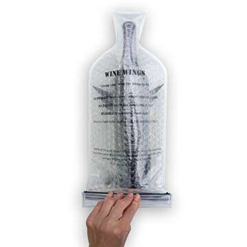 Wine Wings Protectors for Safe Travel Bottles