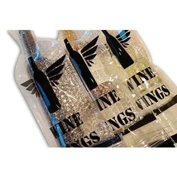 Wine Wings Protectors for Safe Travel Bottles