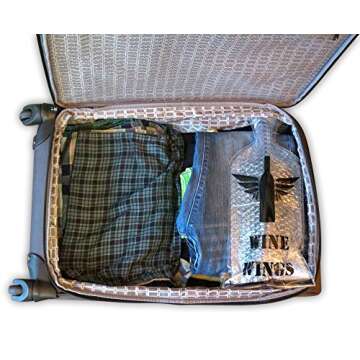 Wine Wings Protectors for Safe Travel Bottles