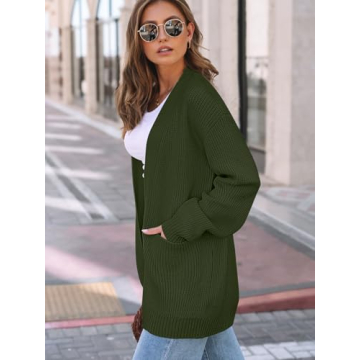 LILLUSORY Cozy Oversized Cardigan for Fall & Winter