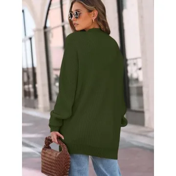 LILLUSORY Cozy Oversized Cardigan for Fall & Winter