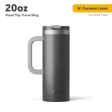 RTIC 20oz Travel Mug: Insulated Stainless Steel for Any Drink
