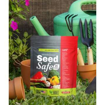 Gardeners Basics, Survival Garden Heirloom Seeds, Victory Garden Seeds - 35 Varieties, 17,000+ Vegetable and Fruit Seeds for Planting Great Emergency Preparedness Items and Bugout Bag Supplies Gear