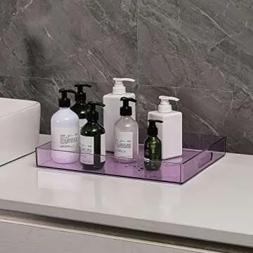 Elegant Sooyee Clear Serving Tray for Every Occasion