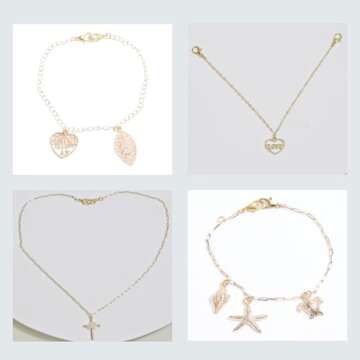 XKCWXY 14K Gold Jewelry Making Kit for All Ages