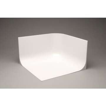 MyStudio MS20CYC Professional Table Top Photo Studio Seamless Photo Cyc Background for Product Photo...