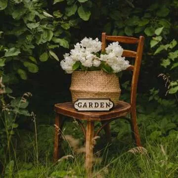 Funpop Vintage Iron Garden Signs - Retro Yard Decor