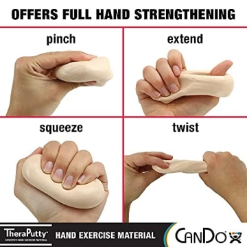 CanDo TheraPutty Premium Hand Exercise Putty Set