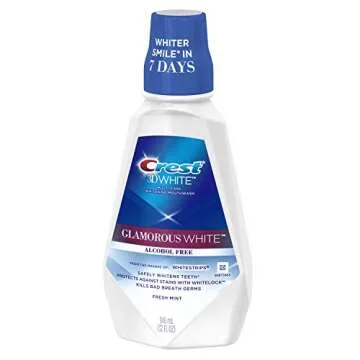 Crest 3D White Luxe Mouthwash for Effortless Whitening