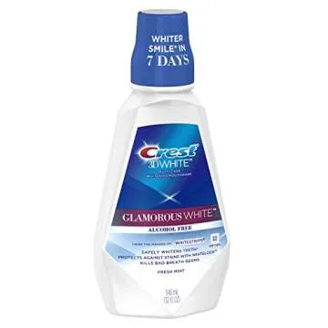 Crest 3D White Luxe Mouthwash for Effortless Whitening