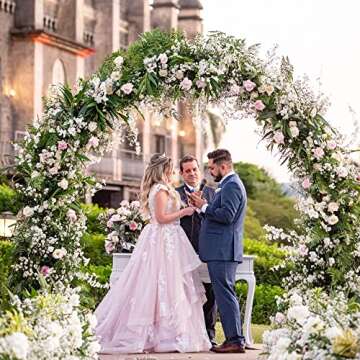 Max Shape Floral Foam Garland for Artificial Flowers, Wet Foam for Fresh Flower Arrangements,Green Floral Foam Blocks for Home and Wedding Arch Door 1 Set