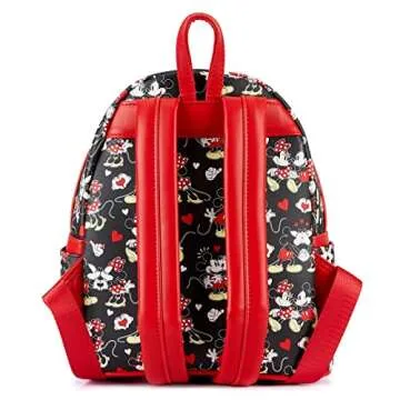 Loungefly Disney Mickey and Minnie Heart Hands Mini Backpack