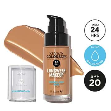 Revlon Colorstay SPF 20 Makeup Foundation for Normal/Dry Skin, True Beige, 1 Ounce