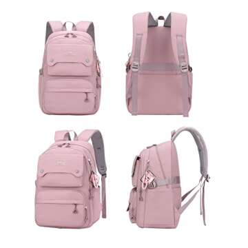 JiaYou Casual Backpack for Teen Girls - Lightweight & Stylish