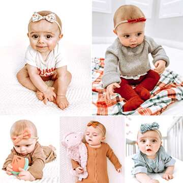 LittleJoJo Baby Girl Headbands - Stylish Hair Bows