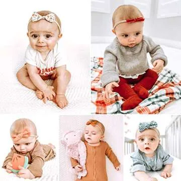 LittleJoJo Baby Girl Headbands - Stylish Hair Bows