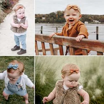 LittleJoJo Baby Girl Headbands - Stylish Hair Bows