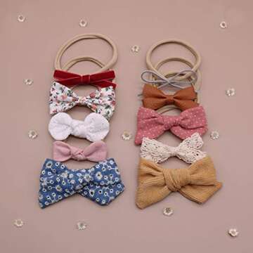 LittleJoJo Baby Girl Headbands - Stylish Hair Bows