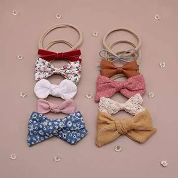 LittleJoJo Baby Girl Headbands - Stylish Hair Bows