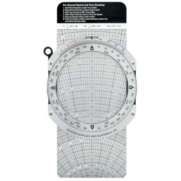 ASA Color E6B Flight Computer - Precision Navigation Calculator