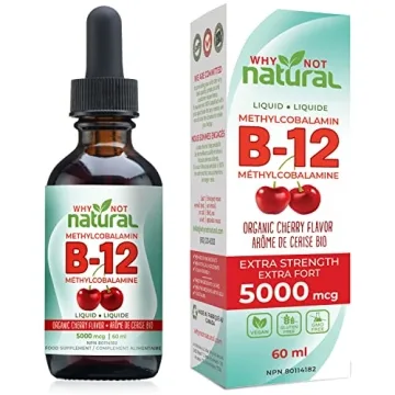 Organic Vitamin B12 Liquid - Extra Strength Energy Boost