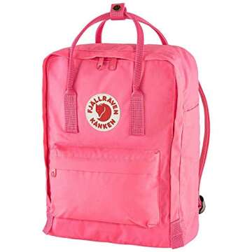 Fjallraven Women's Kanken Backpack, Flamingo Pink, One Size