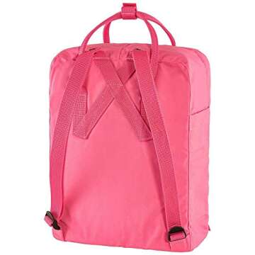 Fjallraven Women's Kanken Backpack, Flamingo Pink, One Size
