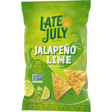 Enjoy Crunchy Late July Jalapeno Lime Tortilla Chips