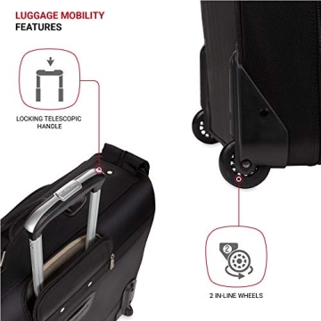 SwissGear 7895 Premium Rolling Garment Bag for Stress-Free Travel