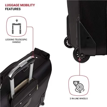 SwissGear 7895 Premium Rolling Garment Bag for Stress-Free Travel