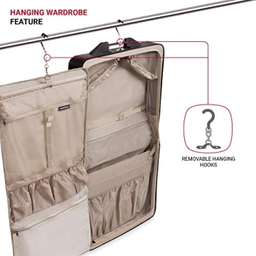 SwissGear 7895 Premium Rolling Garment Bag for Stress-Free Travel