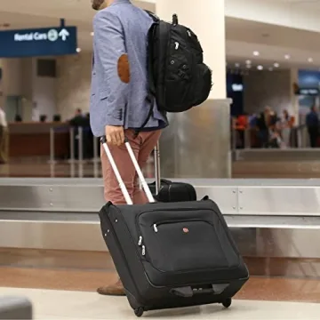 SwissGear 7895 Premium Rolling Garment Bag for Stress-Free Travel