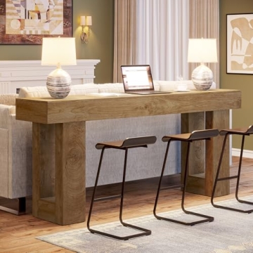 Stylish Tribesigns 63-Inch Console Table for Every Home