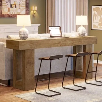 Stylish Tribesigns 63-Inch Console Table for Every Home