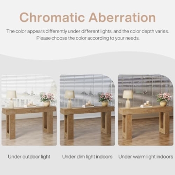 Stylish Tribesigns 63-Inch Console Table for Every Home