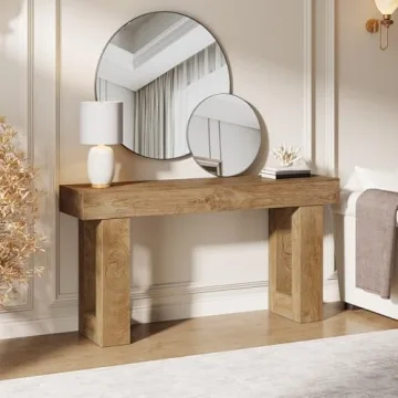 Stylish Tribesigns 63-Inch Console Table for Every Home