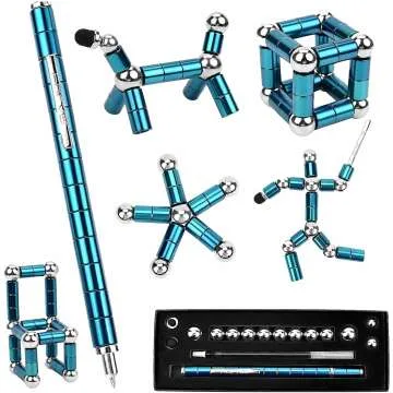 Magnetic Decompressing Fidget Pen for Stress Relief