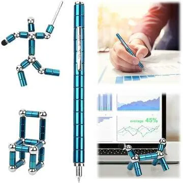 Magnetic Decompressing Fidget Pen for Stress Relief